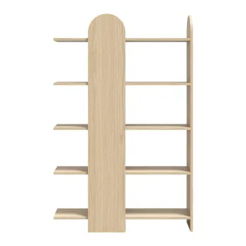 Biblioteca cu aspect de lemn de stejar 112x175 cm Venice - TemaHome imagine