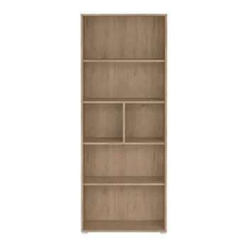 Biblioteca cu aspect de lemn de stejar 80x205 cm Sign - Tvilum imagine