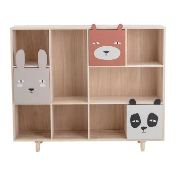 Biblioteca de copii din lemn de paulownia 107x89.5 cm Calle - Bloomingville Mini imagine