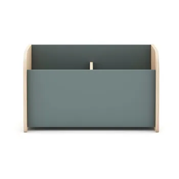 Biblioteca de copii verde 70x42 cm Esteban - Marckeric imagine