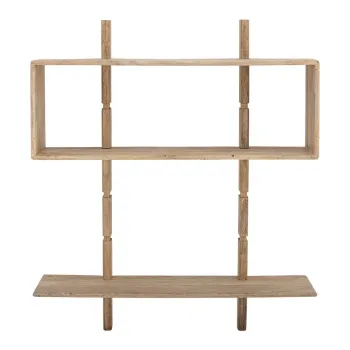 Biblioteca de perete din lemn de mango 96,5x110,5 cm Millian - Bloomingville imagine