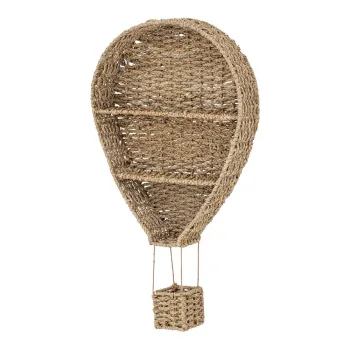 Biblioteca de perete pentru copii din iarba-de-mare 59x105 cm Ditter - Bloomingville Mini imagine