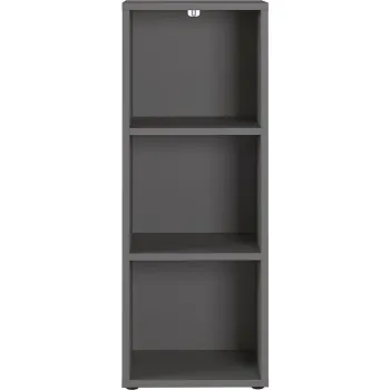 Biblioteca gri antracit 45x120 cm Agenda - Germania imagine