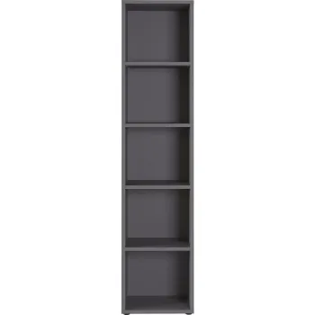Biblioteca gri antracit 45x197 cm Agenda - Germania imagine