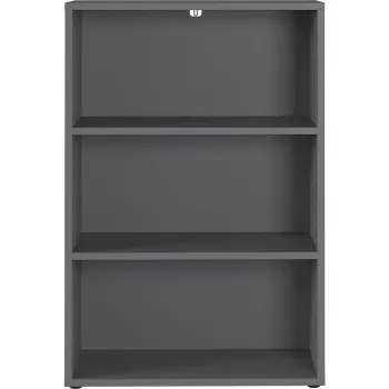 Biblioteca gri antracit 80x120 cm Agenda - Germania imagine