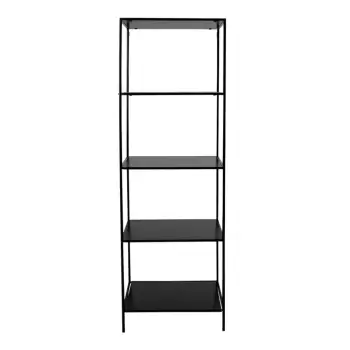 Biblioteca House Nordic Vita Shelf, 51 x 170 m, negru imagine