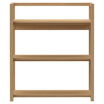 Biblioteca in culoare naturala cu aspect de lemn de stejar 80x93x40 cm Ludza - Actona imagine