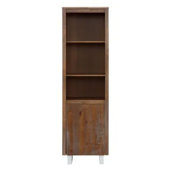 Biblioteca in culoare naturala din lemn masiv de pin 55x180 cm Lagos - Storaa imagine