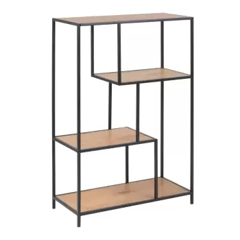 Biblioteca in decor de stejar salbatic Actona Seaford, 38 x 128,5 imagine