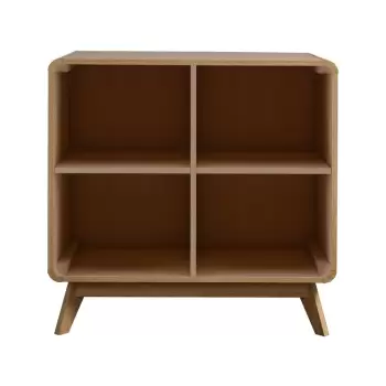 Biblioteca in decor de stejar Storaa Cassie imagine