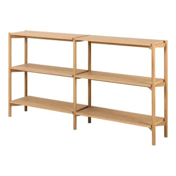 Biblioteca joasa din stejar Actona Braidwood imagine