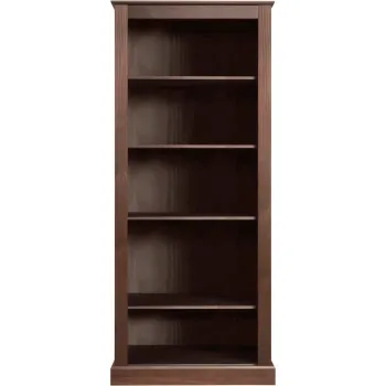 Biblioteca maro din lemn de pin 181x31 cm Mille - Storaa imagine