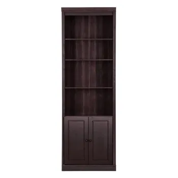 Biblioteca maro din lemn de pin 74x223 cm Anita - Storaa imagine