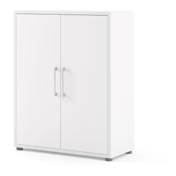 Biblioteca modulara alba 89x113 cm Prima - Tvilum imagine