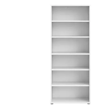 Biblioteca modulara alba 89x222 cm Prima - Tvilum imagine