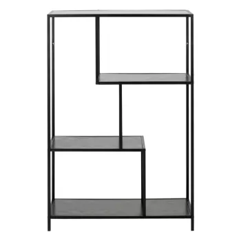 Biblioteca neagra 77x114 cm Seaford - Actona imagine