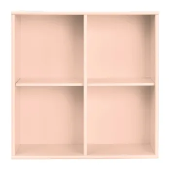 Biblioteca roz-deschis suspendata 70x70x27 cm Mistral - Hammel Furniture imagine