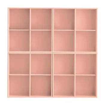 Biblioteca roz suspendata 140x140x27 cm Mistral - Hammel Furniture imagine