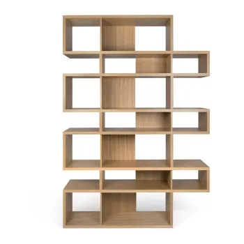 Biblioteca TemaHome London, 220 x 34 cm, maro imagine