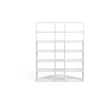 Biblioteca TemaHome Pombal, latime 182 cm, alb imagine