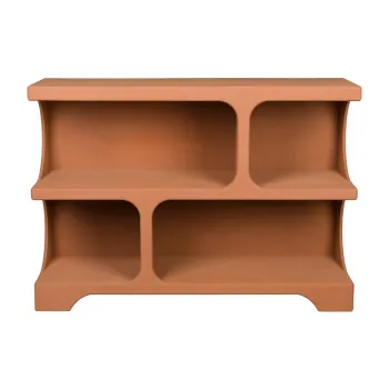 Biblioteca teracota 120x85x37 cm Dundee - Dutchbone imagine