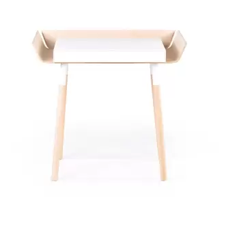 Birou cu 1 sertar EMKO My Writing, alb imagine