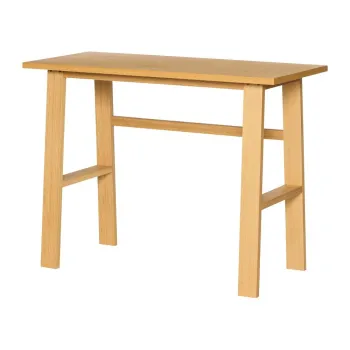 Birou cu aspect de lemn de stejar 45x100 cm Poke - Hubsch imagine