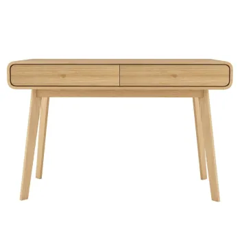 Birou cu aspect de lemn de stejar 50x120 cm Cassie - Storaa imagine