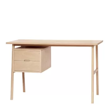 Birou cu aspect de lemn de stejar 57x120 cm Architect - H?bsch imagine