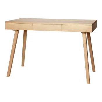 Birou cu aspect de lemn de stejar 57x120 cm Tripple - Hubsch imagine