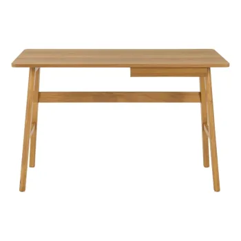 Birou cu aspect de lemn de stejar 60x120 cm Barnett - Actona imagine