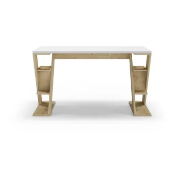 Birou cu blat alb 60x137 cm Butterfly - Marckeric imagine