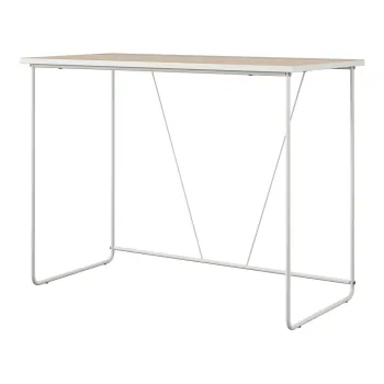 Birou cu blat cu aspect de lemn de frasin 49x99 cm Dante - Storaa imagine