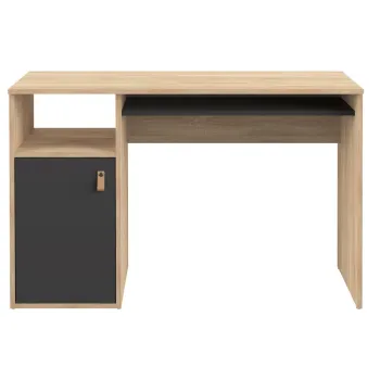 Birou cu blat cu aspect de lemn de stejar 50x115 cm Oxford - TemaHome imagine