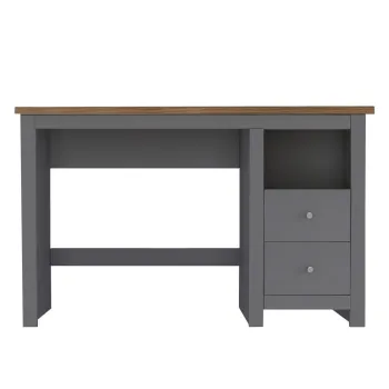 Birou cu blat cu aspect de lemn de stejar 50x120 cm Emerald - Storaa imagine