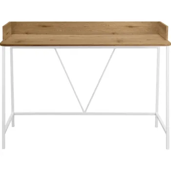 Birou cu blat cu aspect de lemn de stejar 50x120 cm Savona - Storaa imagine