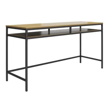 Birou cu blat cu aspect de lemn de stejar 51x153 cm Bradford - Storaa imagine