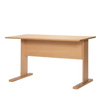Birou cu blat cu aspect de lemn de stejar 70x140 cm Forma - Hubsch imagine