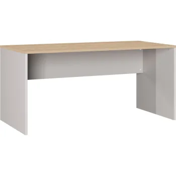 Birou cu blat cu aspect de lemn de stejar 79x158 cm Lissabon - Germania imagine