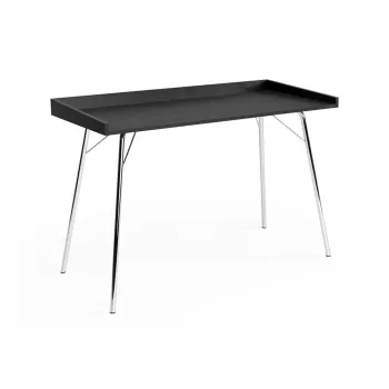 Birou cu blat negru 52x115 cm Rayburn - Woodman imagine