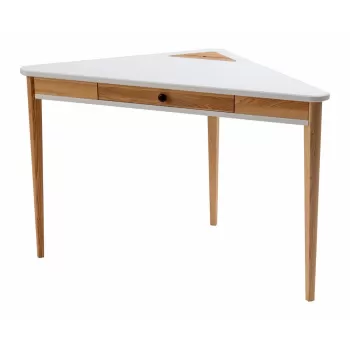 Birou pe colt Ragaba Ashme, alb imagine