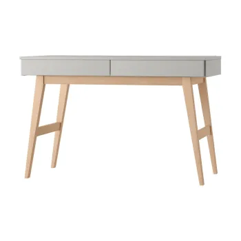 Birou pentru copii cu blat alb 94x120 cm Swing - Pinio imagine