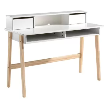 Birou pentru copii Vipack Kiddy, alb imagine