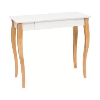 Birou Ragaba Lillo, lungime 85 cm, alb imagine