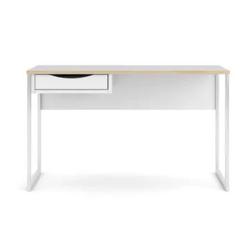 Birou Tvilum Function Plus, 130x48 cm, negru imagine