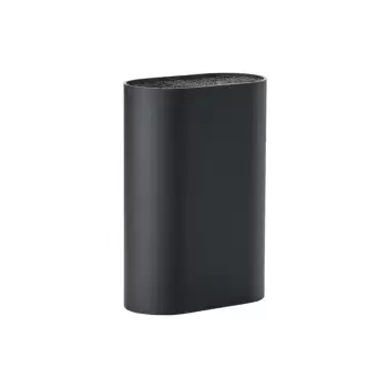 Bloc pentru cutitele de bucatarie Zone Singles, negru imagine