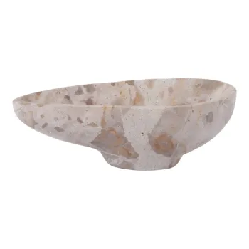 Bol decorativ din marmura 12,5x20 cm Organic - PT LIVING imagine