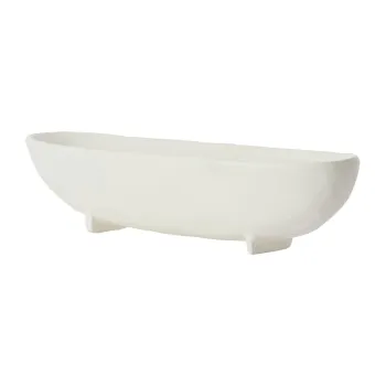 Bol decorativ din metal 15x38 cm Rosana - Light & Living imagine