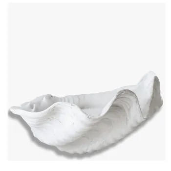 Bol decorativ din polirasina 33x27 cm Shell - Mette Ditmer Denmark imagine