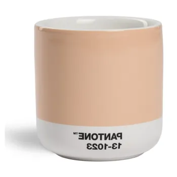 Cana din ceramica roz-portocaliu 175 ml Cortado Peach Fuzz 13-1023 - Pantone imagine